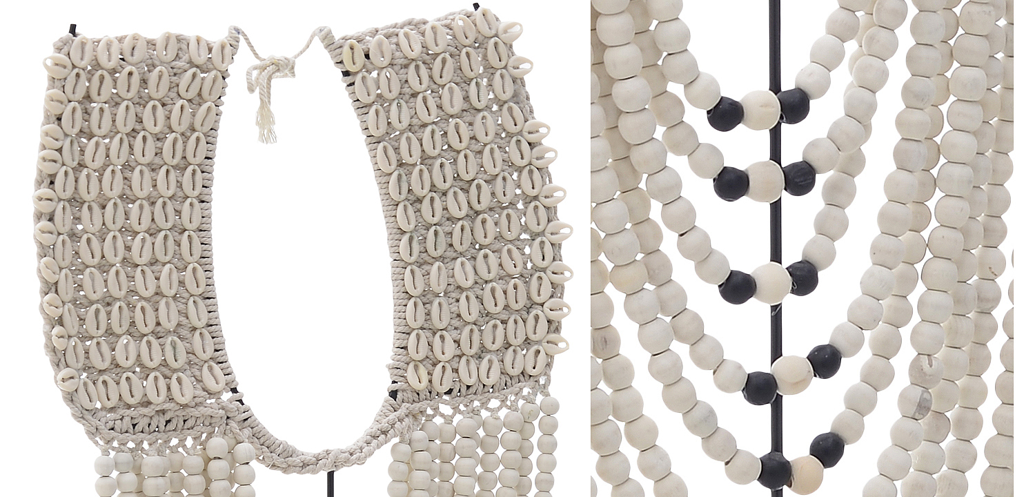 Этническое ожерелье на подставке Seashell Necklace Этническое ожерелье на подставке Seashell Necklace - Loft-Concept в Омске
