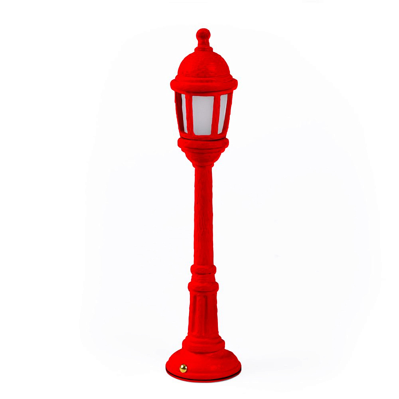 Настольная лампа Seletti Street Lamp Dining Red Красный в Омске | Loft Concept 