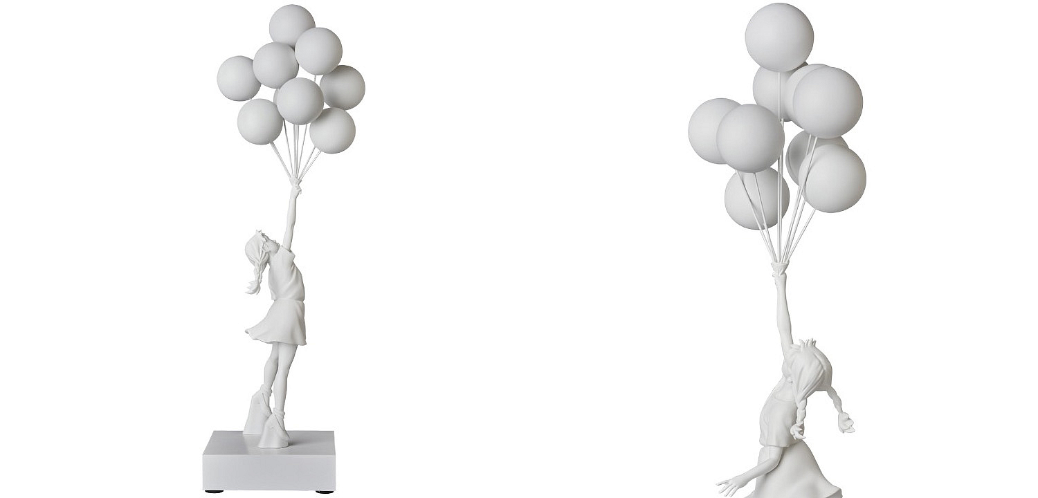 Статуэтка Flying Balloons Girl white Статуэтка Flying Balloons Girl white - Loft-Concept в Омске