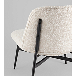 Кресло лаунж Ease белый варинант исполнения - 3 | Loft Concept в Омске