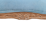 Кресло Ava Classical Armchair light blue velour варинант исполнения - 6 | Loft Concept в Омске