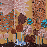 Мебельная ткань Oasis Terracotta Велюр  варинант исполнения - 1 | Loft Concept в Омске