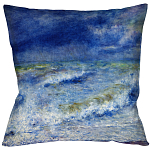 Подушка декоративная морской принт Impressionism in Art варинант исполнения - 1 | Loft Concept в Омске