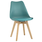 Стул с основой из пластика и мягким сиденьем Arvika Azure варинант исполнения - 1 | Loft Concept в Омске