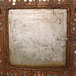 Декоративная винтажная печка из глины с инкрустацией Rarity варинант исполнения - 2 | Loft Concept в Омске