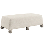 Дизайнерская Банкетка Wakonda с деревянными шариками  варинант исполнения - 1 | Loft Concept в Омске