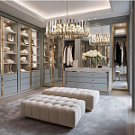 Бра цвета никель с изогнутыми хрустальными элементами Radiant Ribbons варинант исполнения - 8 | Loft Concept в Омске