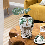 Ваза из фарфора с ручной росписью Leopard Collection  варинант исполнения - 7 | Loft Concept в Омске