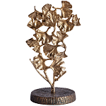 Статуэтка Metal Flowers Вrass Gold варинант исполнения - 1 | Loft Concept в Омске