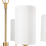 Люстра с белыми плафонами в форме цилиндра и металлическим основанием Nicoleta варинант исполнения - 2 | Loft Concept в Омске