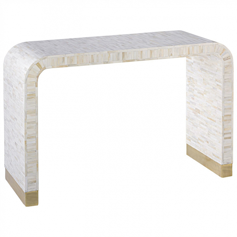 Beacon Console Table - Cream Кремовый в Омске | Loft Concept 