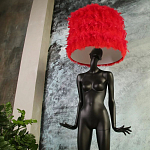 Лампа MANNEQUIN LAMP с абажуром модельный позинг варинант исполнения - 6 | Loft Concept в Омске