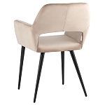 Стул с подлокотниками бежевый NEASAN STOOL варинант исполнения - 5 | Loft Concept в Омске