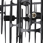 Люстра черная остроконечной формы Black Satin варинант исполнения - 2 | Loft Concept в Омске