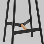 Черный барный стул Knopper варинант исполнения - 6 | Loft Concept в Омске