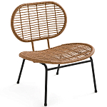 Садовое кресло из искусственного ротанга Mills Rattan Wicker Chair варинант исполнения - 1 | Loft Concept в Омске