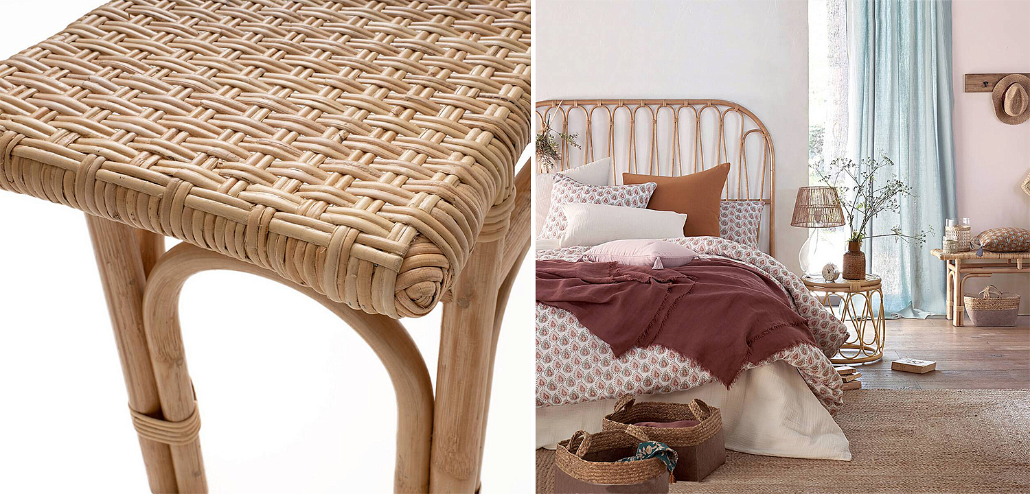 Банкетка Ole Wicker Rattan Banquet Банкетка Ole Wicker Rattan Banquet - Loft-Concept в Омске