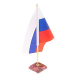 Флагшток на подставке из натурального камня Stone Flagpole варинант исполнения - 2 | Loft Concept в Омске