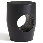 Приставной столик черного цвета AMORPHOUS варинант исполнения - 2 | Loft Concept в Омске