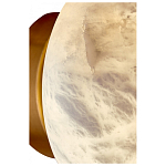 Бра в форме диска из натурального камня Cryptocrystalline Stone варинант исполнения - 3 | Loft Concept в Омске