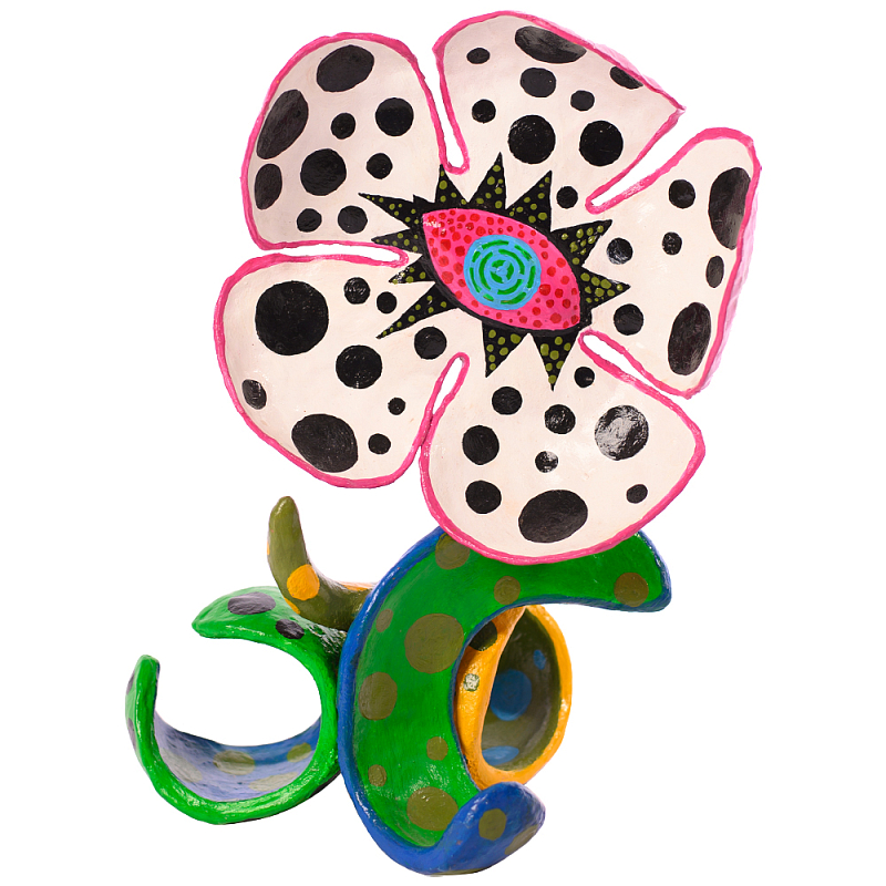 Декоративная статуэтка Yayoi Kusama Flowers that Bloom at Midnight Pink Розовый Мульти Декоративная статуэтка Yayoi Kusama Flowers that Bloom at Midnight Pink Розовый Мульти в Омске | Loft Concept
