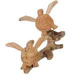 Статуэтка из дерева черепахи Animals of the World 25 варинант исполнения - 1 | Loft Concept в Омске