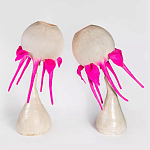 Торшер фуксия «Цветы из снов»  варинант исполнения - 1 | Loft Concept в Омске