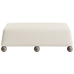 Дизайнерская Банкетка Wakonda с деревянными шариками  варинант исполнения - 2 | Loft Concept в Омске