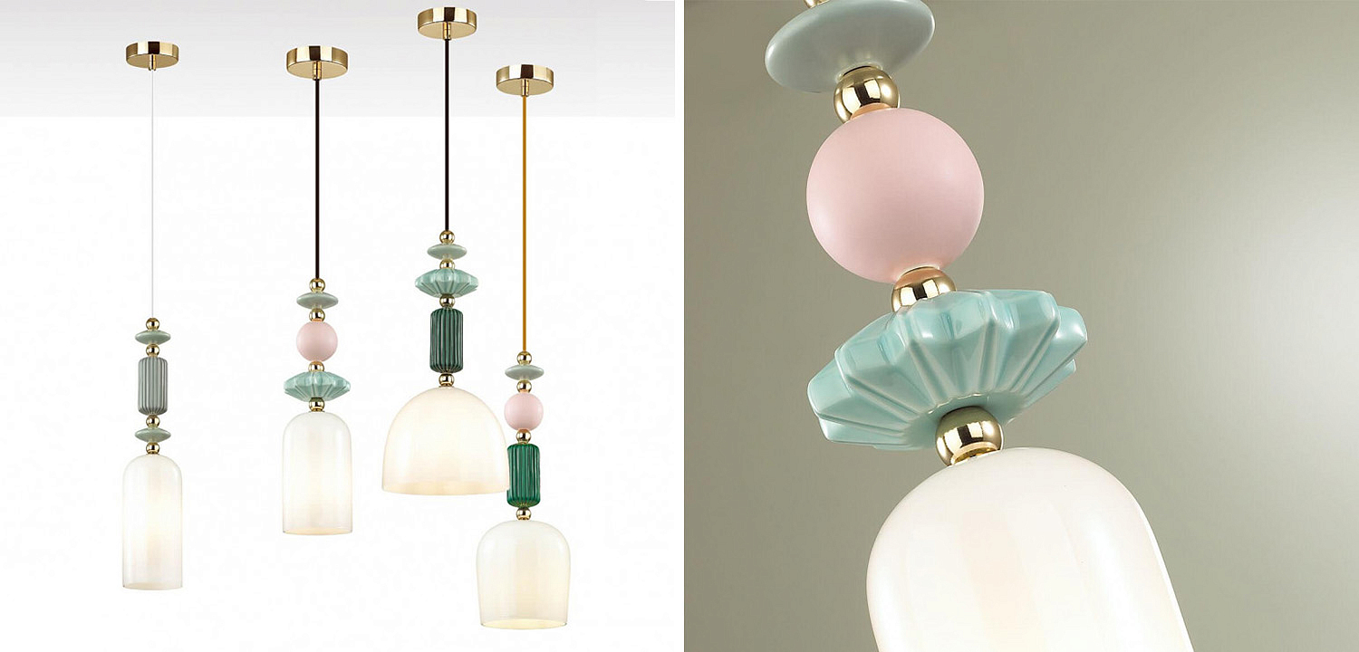 Подвесной светильник Iris hanging lamp candy Подвесной светильник Iris hanging lamp candy - Loft-Concept в Омске