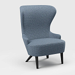 Мебельная ткань Шенилл голубой цвет 142 см T4-49 варинант исполнения - 4 | Loft Concept в Омске