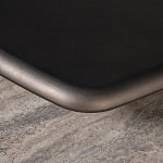 Столик журнальный квадратный  с полкой Sculptural Marble Accent с мрамором  варинант исполнения - 6 | Loft Concept в Омске