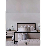 Настольная лампа с принтом на белом тканевом абажуре Roof Garden Lamp варинант исполнения - 6 | Loft Concept в Омске