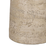 Столик приставной с круглой столешницей Textured Cream Table варинант исполнения - 4 | Loft Concept в Омске