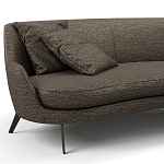 Мебельная ткань Шенилл коричневый цвет 138 см T4-41 варинант исполнения - 10 | Loft Concept в Омске