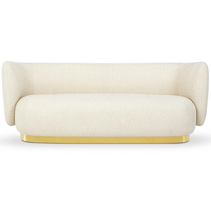 Диван с обивкой букле Ambrose Soft Boucle Sofa