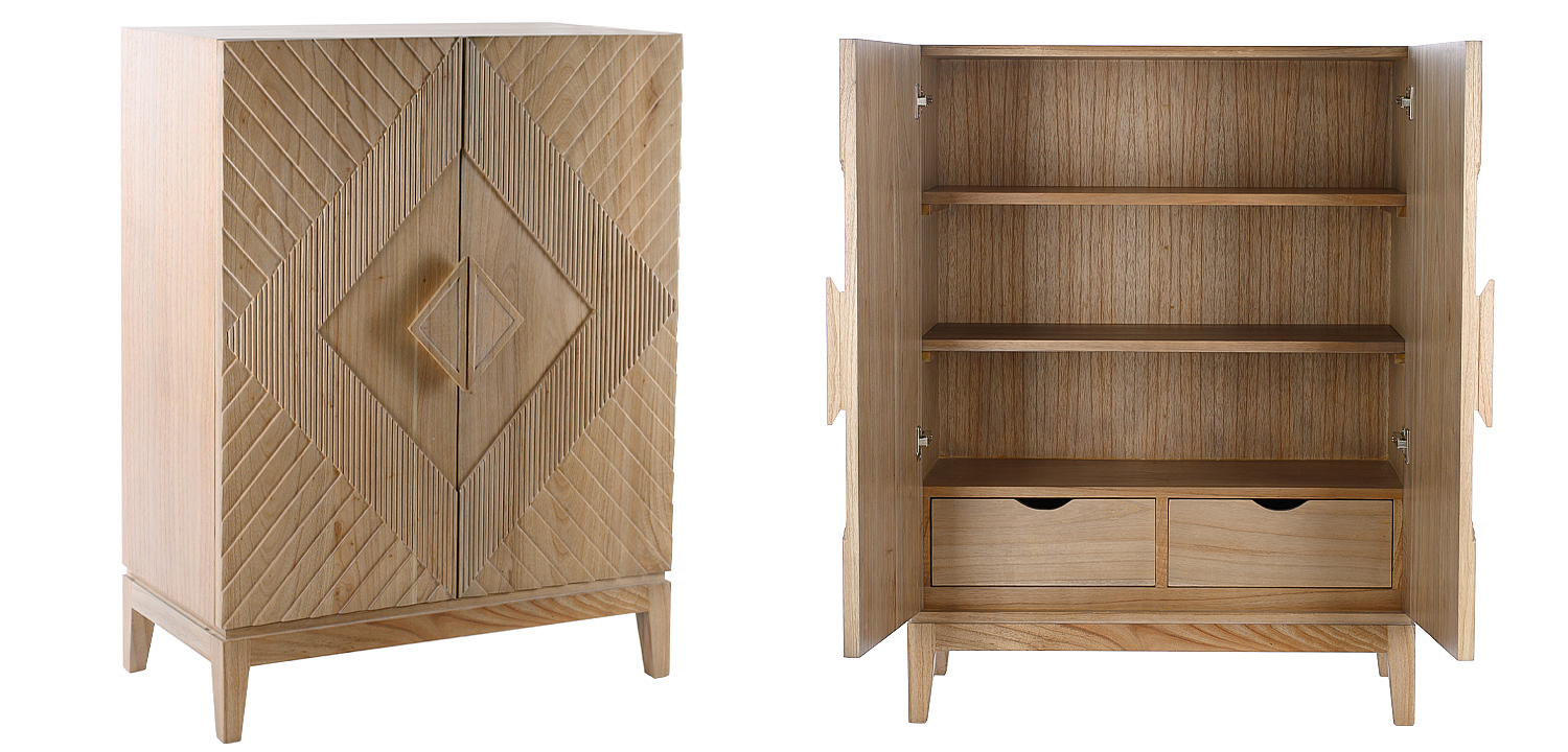 Шкаф Elias Wooden Cabinet Шкаф Elias Wooden Cabinet - Loft-Concept в Омске