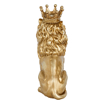 Статуэтка лев с детализированной гривой и изящной короной Lion Crown  варинант исполнения - 3 | Loft Concept в Омске