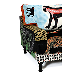 Большой Трехместный Диван с цветным принтом Qalakabusha Large Sofa варинант исполнения - 4 | Loft Concept в Омске