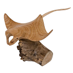 Статуэтка из дерева скат Animals of the World варинант исполнения - 1 | Loft Concept в Омске