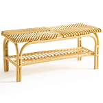 Скамья из ротанга Saveria Rattan Bench варинант исполнения - 1 | Loft Concept в Омске