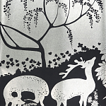 Обои ручная роспись в стиле Арт-деко Rateau Original colourway on Electrum gilded paper варинант исполнения - 2 | Loft Concept в Омске