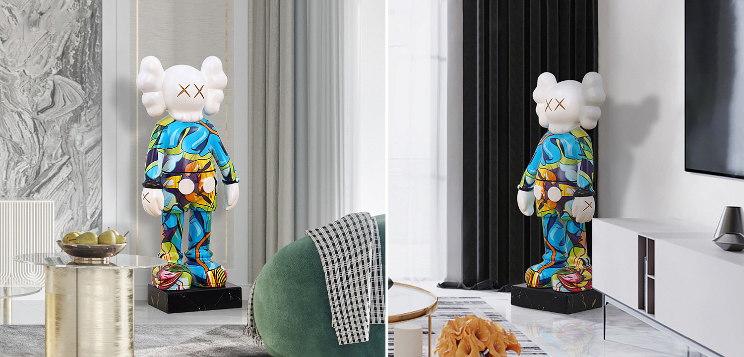Статуэтка KAWS Painted on stand Статуэтка KAWS Painted on stand - Loft-Concept в Омске