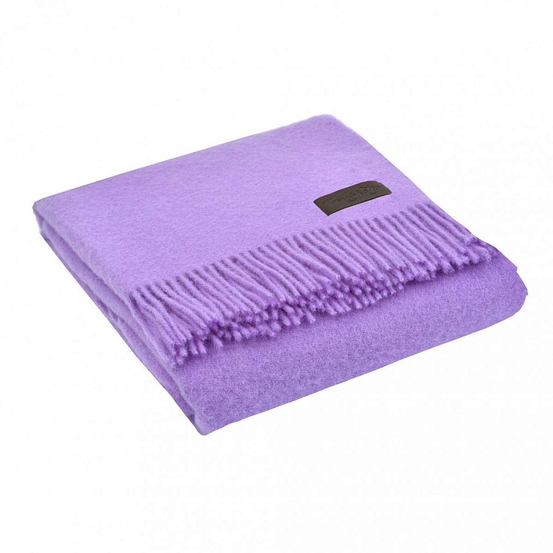Плед DALIA 3827 Marzotto Violet Dusk ( фиолетовый сумрак ) в Омске | Loft Concept 