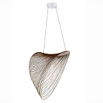Подвесной светильник фигурный из деревянных прутьев Ecofriendly Light Source варинант исполнения - 3 | Loft Concept в Омске