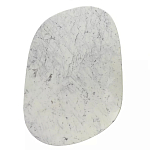 Журнальный столик овальный с мраморной столешницей Decor Showcase варинант исполнения - 2 | Loft Concept в Омске