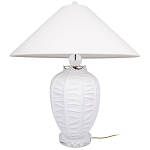 Настольная лампа керамическая с абажуром Valencia варинант исполнения - 2 | Loft Concept в Омске