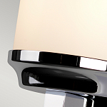 Бра для ванных комнат с белым цилиндрическим плафоном на прямоугольном основании цвета хром Feiss варинант исполнения - 6 | Loft Concept в Омске