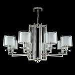 Люстра с 8-ю цилиндрическими плафонами из стекла Laurent варинант исполнения - 9 | Loft Concept в Омске