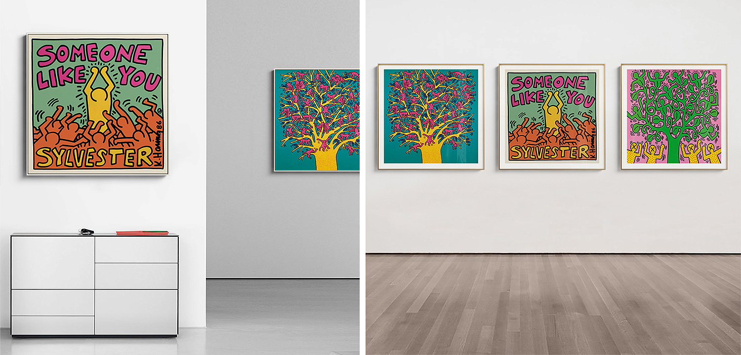 Постер Keith Haring 2 Постер Keith Haring 2 - Loft-Concept в Омске