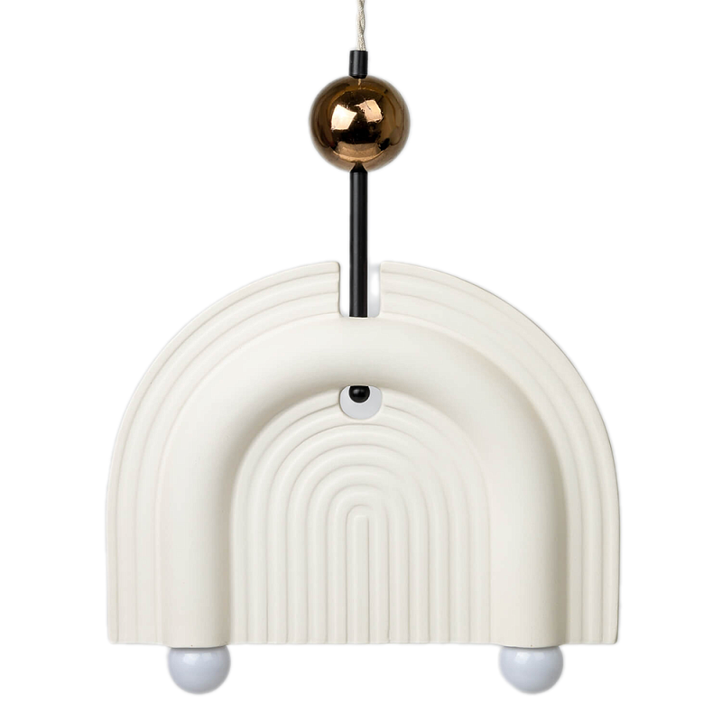 Подвесной светильник MOROSHKA big [white] Белый Бронза в Омске | Loft Concept 